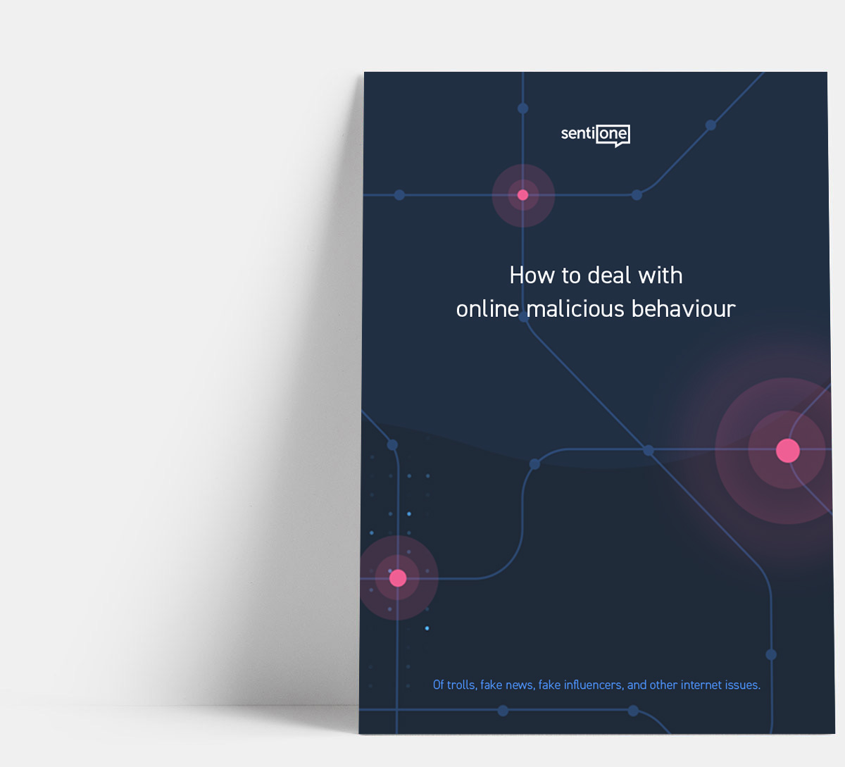 How to deal with online malicious behaviour: Of trolls, fake news, fake influencers, and other internet issues whitepaper cover