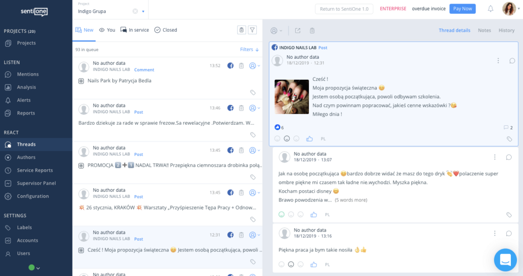 Monitorowanie grup na Facebooku